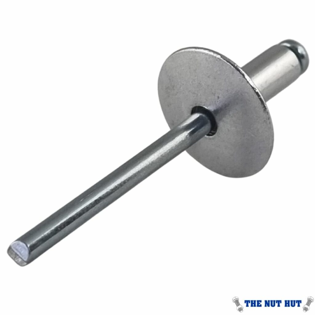 Blind Rivet Large Flange Aluminium The Nut Hut