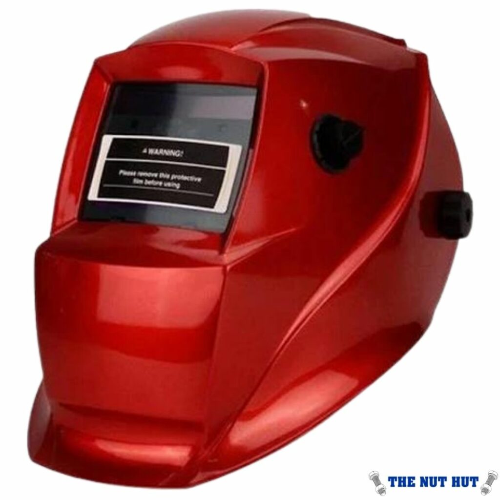 Welding Helmet Adjustable Auto-Dark Matweld Shiney Red HON3010 – The ...